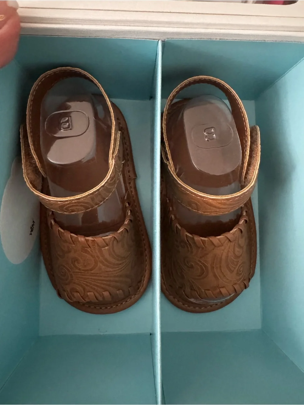 Baby faux Leather Sandals